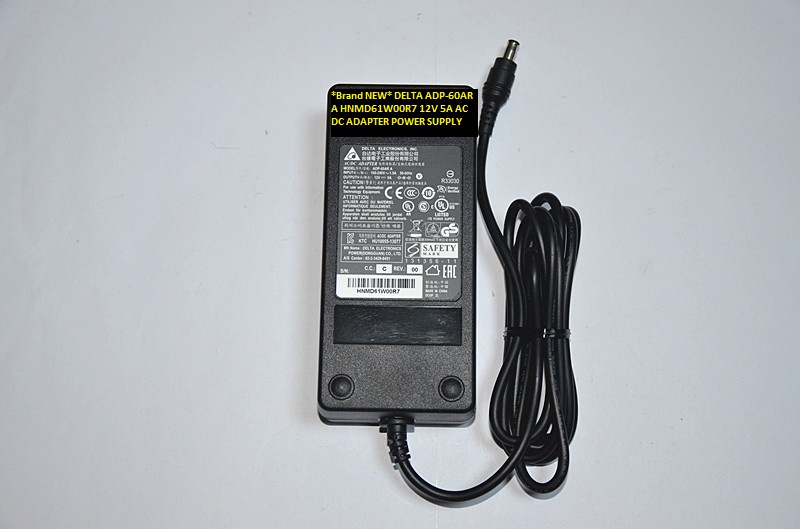 *Brand NEW* DELTA ADP-60AR A HNMD61W00R7 12V 5A AC DC ADAPTER POWER SUPPLY